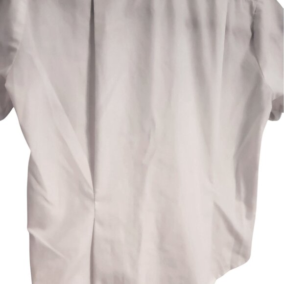 Miss Tulane White Peter Pan Collar Girls Blouse Size 08 - Picture 4 of 6